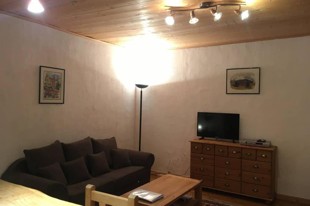 Appartement Spacieux Proche Des Telecabines Et Du Centre Ville Avec Jardin Prive Saint-Gervais-les-Bains Exterior photo